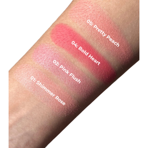 essence – Puderrouge Pure Nude - 01: Shimmery Rose