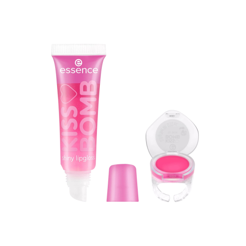 essence - Lippenbalsam und Lipgloss Duo Kiss Bomb