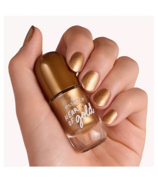essence – Nagellack Gel Nail Colour - 62: HEART OF gold