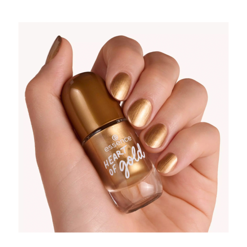 essence – Nagellack Gel Nail Colour - 62: HEART OF gold