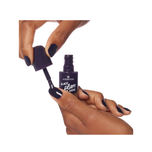 essence - Nagellack Gel Nail Colour - 84: Black Plum & Done