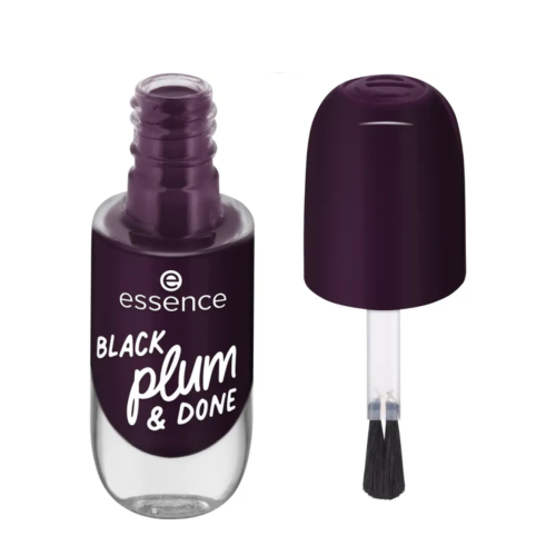 essence - Nagellack Gel Nail Colour - 84: Black Plum & Done