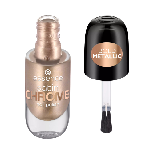 essence - Satin Chrome Nagellack - 01: Robotic Rose