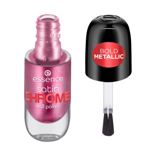 essence - Satin Chrome Nagellack - 03: Meta Maroon