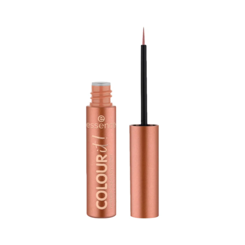 essence – Metallischer flüssiger Eyeliner  COLOUR it! - 01: Burnished Bronze