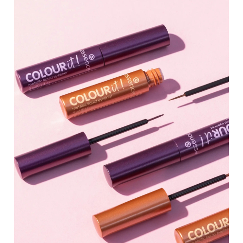 essence – Metallischer flüssiger Eyeliner  COLOUR it! - 01: Burnished Bronze