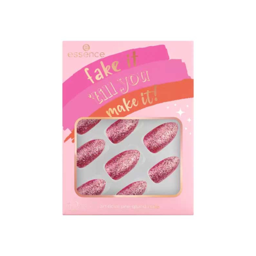 essence - *Fake it \'till you make it* - Falsche Nägel - 02: Glitter Is The New Black