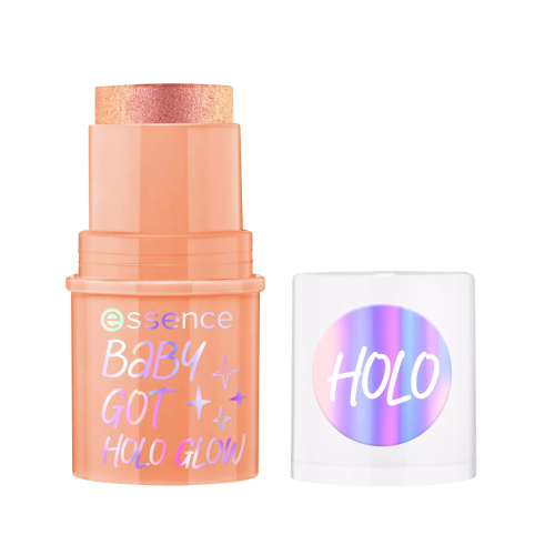 essence - Baby Got Holo Glow Highlighter Stick - 10: Apricotly