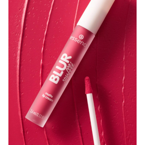 essence - Matter Lippenstift mit verschwommenem Finish BLUR soufflé - 04: Main Feed