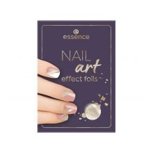 essence - Nailart Folien Nail Art Effect Foils - 01: Golden Galaxy