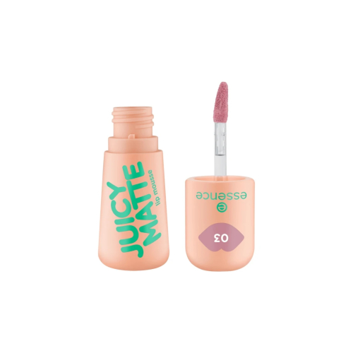 essence - Mousse labial Juicy Matte - 03: Nude Pink