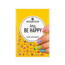 essence - Hey, Be Happy Nagelaufkleber