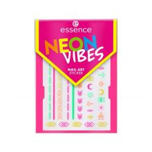 essence - Nagelsticker Neon Vibes