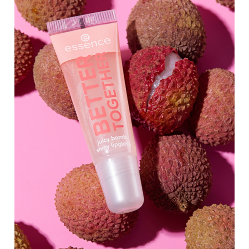 essence - *Say it with Juicy* - Lipgloss Juicy Bomb Better Together - 01: Lovely Litchi