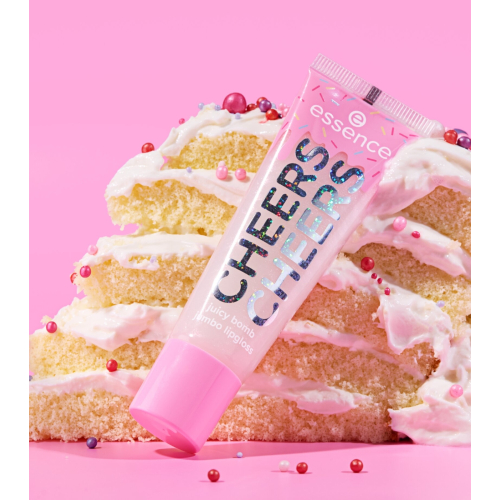 essence - *Say it with Juicy* - Lipgloss Juicy Bomb XL Cheers Cheers - 02: Cake My Day!