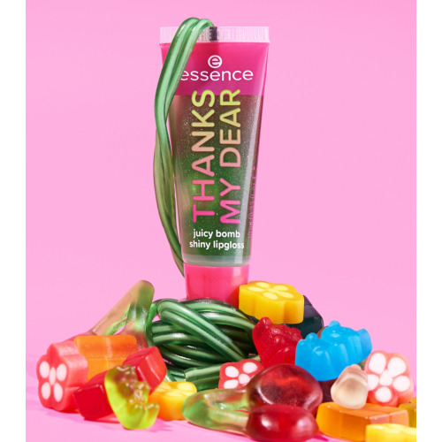essence - *Say it with Juicy* - Lipgloss Juicy Bomb Thanks my Dear - 03: Glowy Gummy