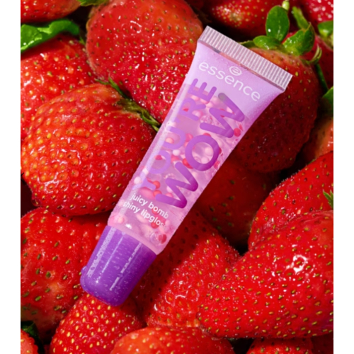 essence - *Say it with Juicy* - Lipgloss Juicy Bomb You're WOW - 04: Strawberry Splash