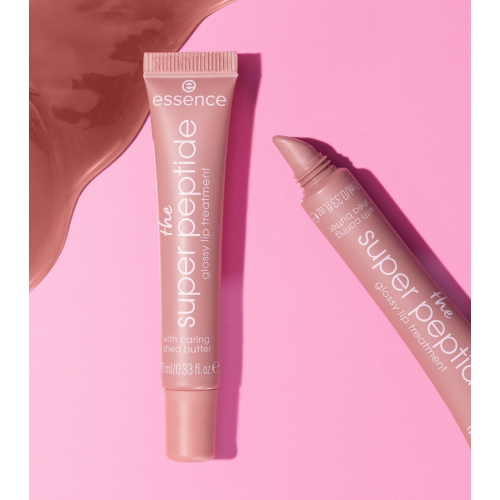 essence - Lippenbalsam + Zubehörset The Super Peptide - 01: All Toffee'd Up!