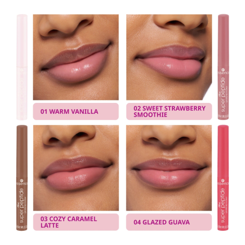 essence - Lippenbalsam-Set The Super Peptide Glossy