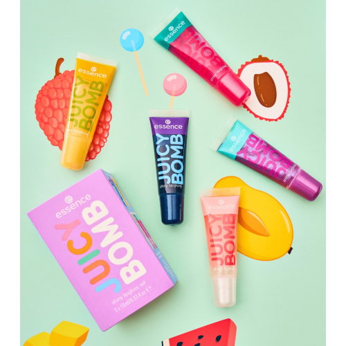 essence - Juicy Bomb Shinny Lipgloss-Set