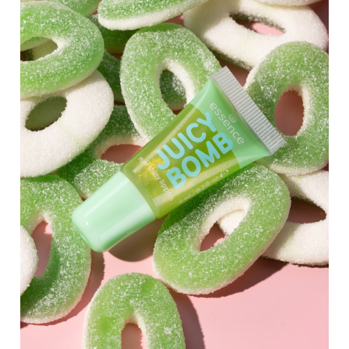 essence - Set mit Lippenglanz Mini Juicy Bomb - Holiday Happiness