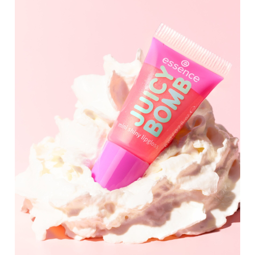 essence - Set mit Lippenglanz Mini Juicy Bomb - Holiday Happiness