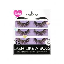 essence – Set mit falschen Wimpern 3 x Lash Like A Boss - 02: My lashes are Limitless