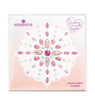 essence - *Snow much love* – selbstklebende Face Jewels Mix & Match Crystals