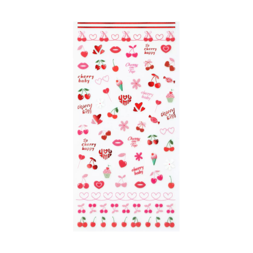 essence - *So Cherry Happy* - Nagelsticker With Extra Cherries, Please!