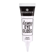essence – Flüssiger Lidschatten Dewy Eye Gloss - 01: Crystal Clear