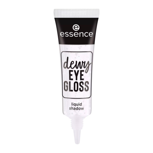 essence – Flüssiger Lidschatten Dewy Eye Gloss - 01: Crystal Clear