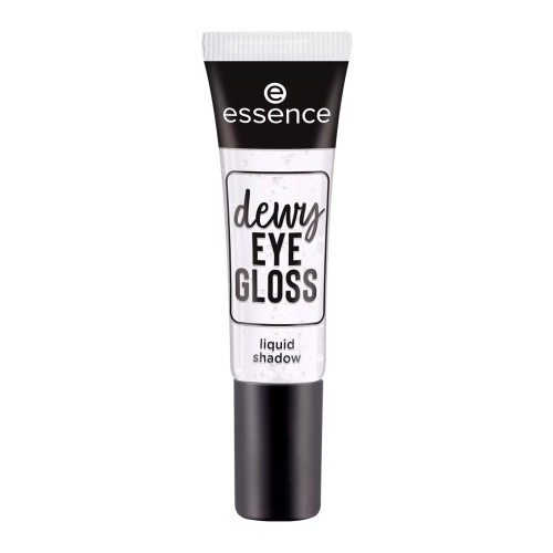 essence – Flüssiger Lidschatten Dewy Eye Gloss - 01: Crystal Clear