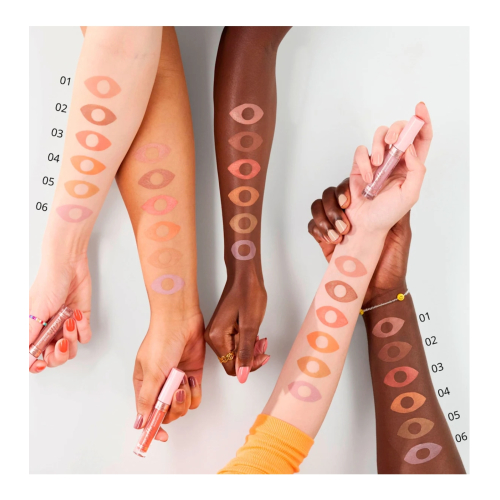 essence – Flüssiger Lidschatten waterproof Matte - 03: Peach Pop