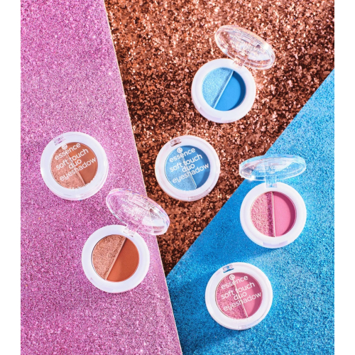 essence – Lidschatten Soft Touch Duo - 01: Bronze Beauty