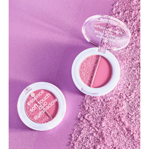 essence – Lidschatten Soft Touch Duo - 02: Berry Crush