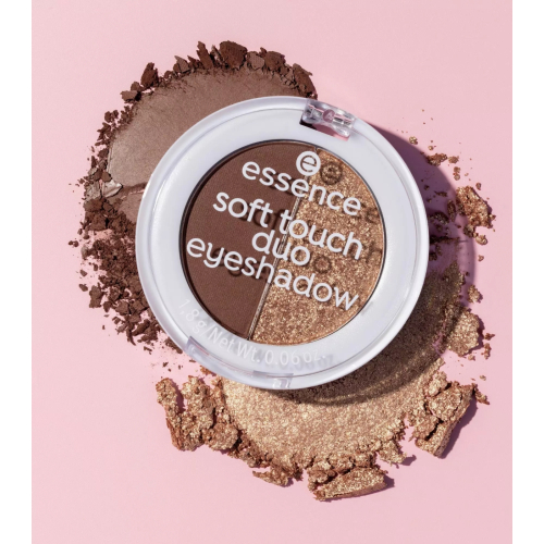 essence - Lidschatten Soft Touch Duo - 04: Mocha Muse