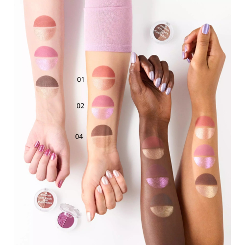 essence - Lidschatten Soft Touch Duo - 04: Mocha Muse