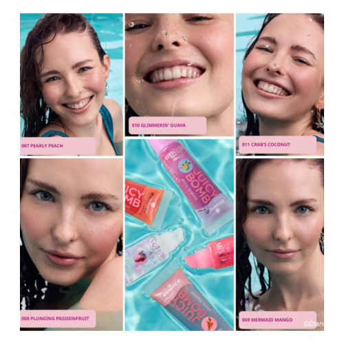 essence - *The Little Mermaid* - Juicy Bomb Lipgloss-Set