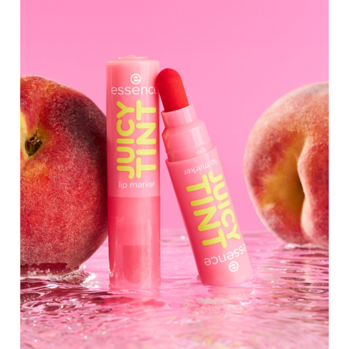 essence - Lippenstift Juicy Tint Lip Marker - 01: Peach Pop