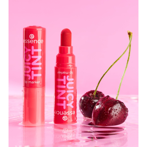 essence - Lippenstift Juicy Tint Lip Marker - 03: Cherry Crush