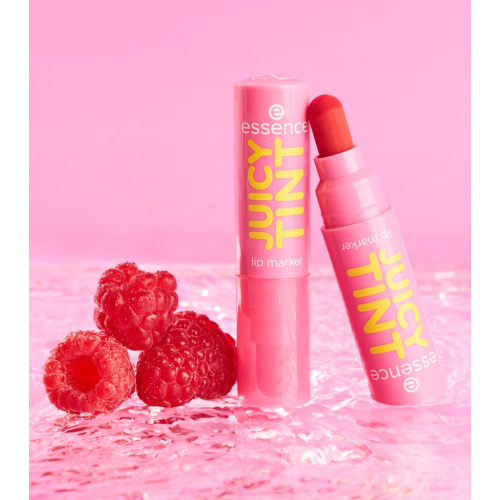 essence - Lippenstift Juicy Tint Lip Marker - 04: Raspberry Rush