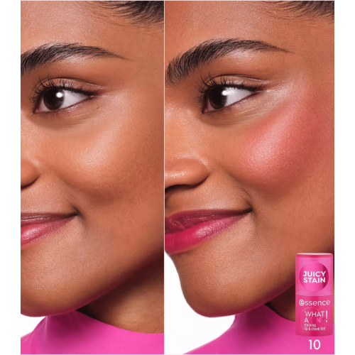 essence – Lippen- und Wangenstift-Tönung What a Tint! – 10: Raspberry Vibes