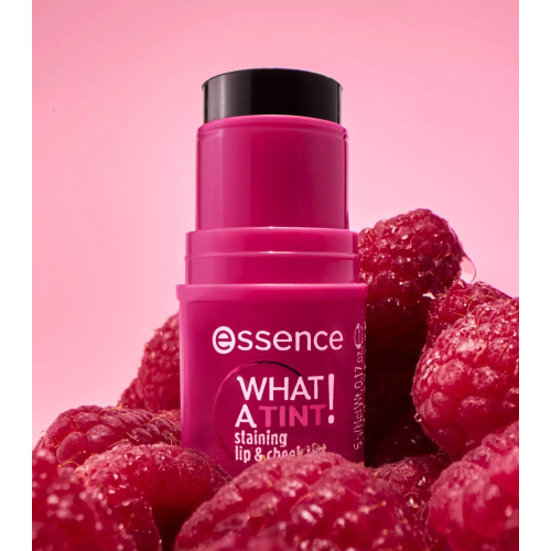 essence – Lippen- und Wangenstift-Tönung What a Tint! – 10: Raspberry Vibes