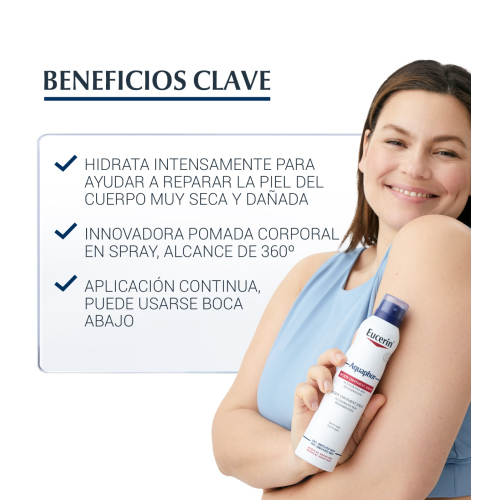 Eucerin - *Aquaphor* – Körpersalbe in spray – Trockene und rissige Haut