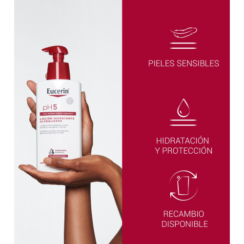 Eucerin - *pH5* – Ultraleichte Feuchtigkeitslotion – Empfindliche Haut