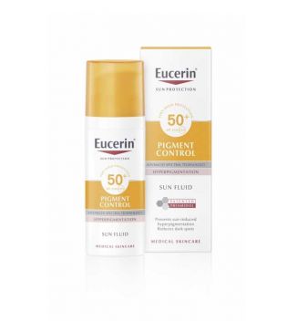 Eucerin - Flüssiger Sonnenschutz SPF50 + Pigment Control