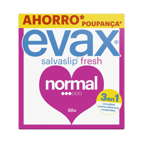 Evax - Normale Slipeinlage - 50 Einheiten