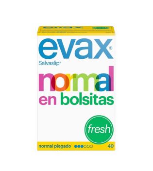 Evax - Normaler fresh Slip in Beuteln - 40 Stück
