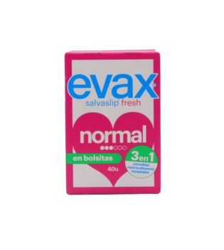 Evax - Normale Slipeinlage in Beuteln gefaltet - 40 Stück