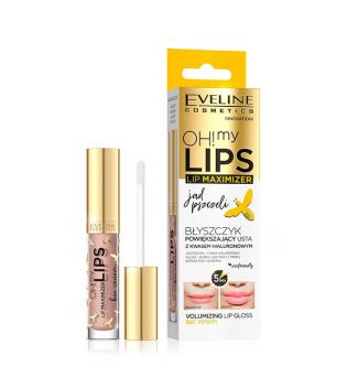Eveline Cosmetics – Aufpolsternder Lipgloss Oh! My Lips - Bee venom